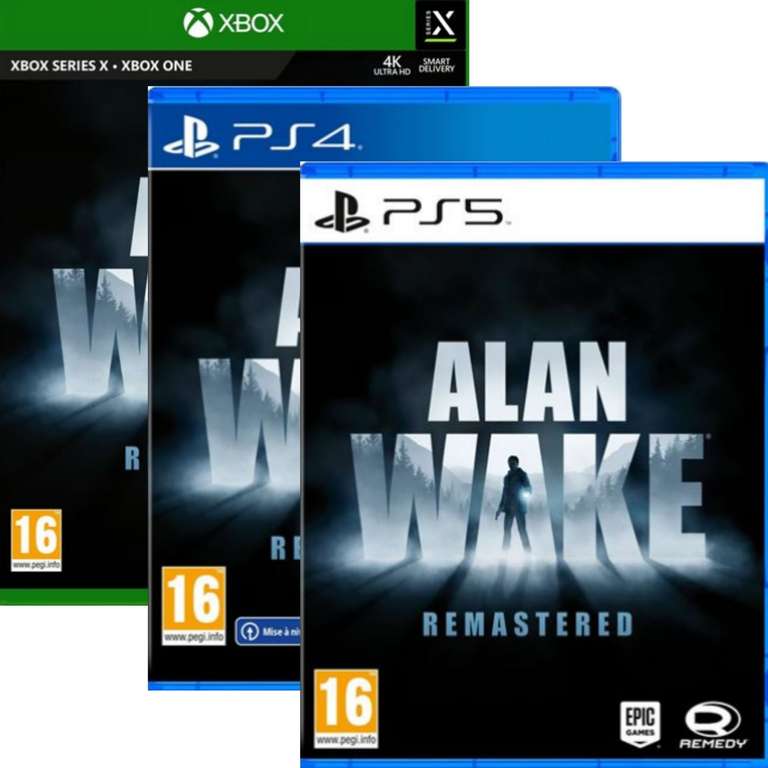 Alan Wake Remastered sur PS5, PS4 ou Xbox One / Series X