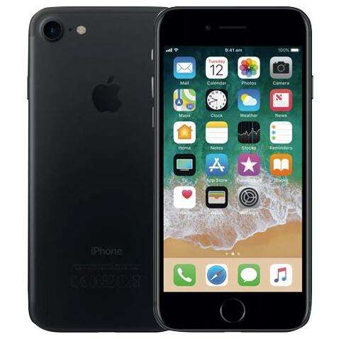 Smartphone 4.7" Apple iPhone 7 - 32 Go, Noir ou Or (Reconditionné - Garantie de 6 mois) - Via 150€ en Ticket E.Leclerc
