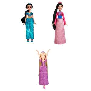 Sélection de poupées Disney Princesses 'Poussière d'étoiles' à 3,27€ (via 1,68€ sur la carte) - Ex : Raiponce, Mulan ou Jasmine (30cm)