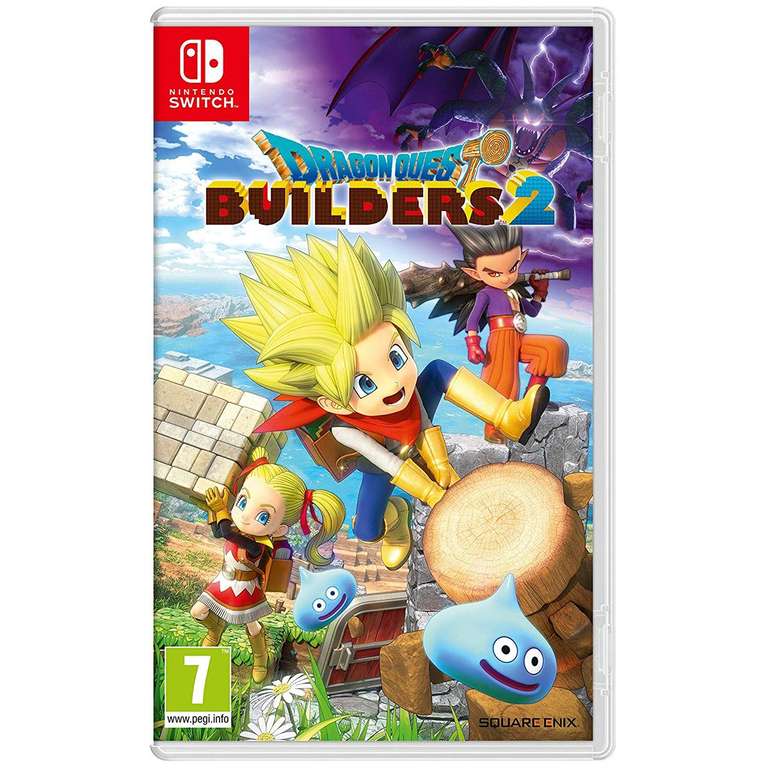 Sélection de jeux vidéo en promotion - Ex: Dragon Quest Builders 2 Nintendo Switch (via 22.5€ sur la carte)