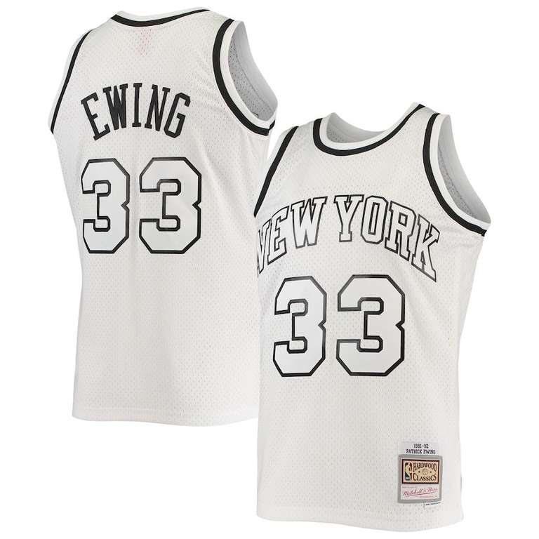 Maillot NBA Mitchell & Ness Hardwood Classics New York Knicks - Patrick Ewing (du S au XXL)
