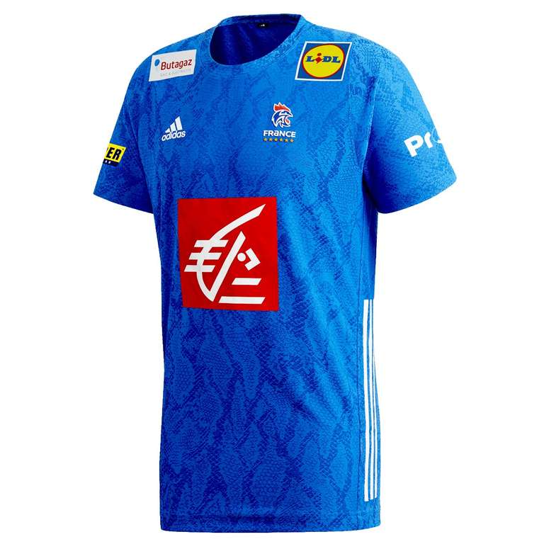 Maillot de l'équipe de de France de Handball 2019 (boutique-officielle-du-handball.com)