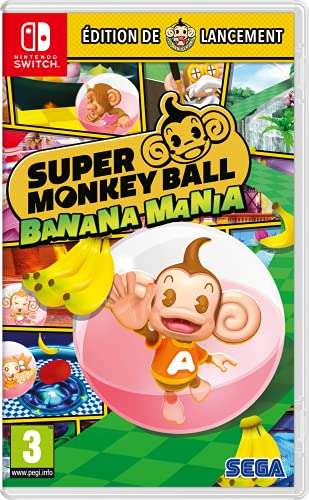 Super Monkey Ball Banana Mania Launch Edition sur Switch