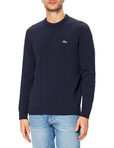 Pull Homme Tricot Lacoste - Marine - Tailles M, L, XL