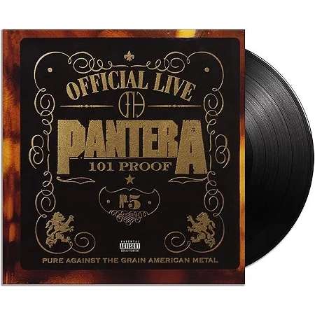 Vinyle Pantera Official live : 101 proof