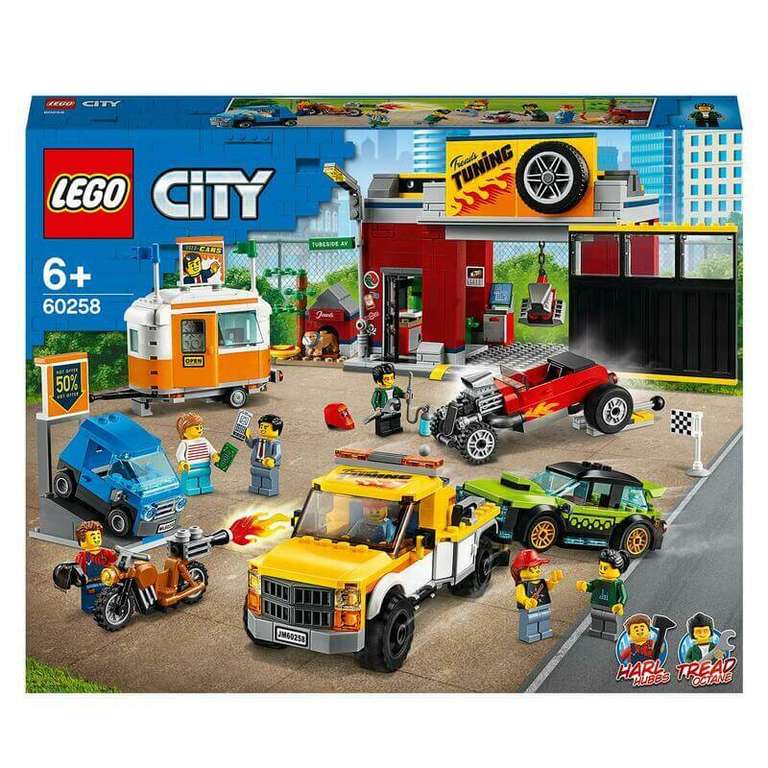 Jouet Lego City L'atelier de Tuning - 60258