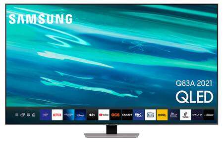 TV 75" Samsung QE75Q83A - QLED 2021, 100hz, 4K UHD, HDMI 2.1 (Via ODR 200€)