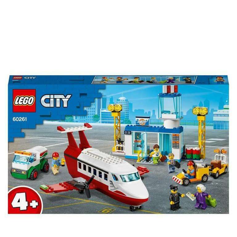 Jeu de construction Lego City (60261) - L'aéroport central