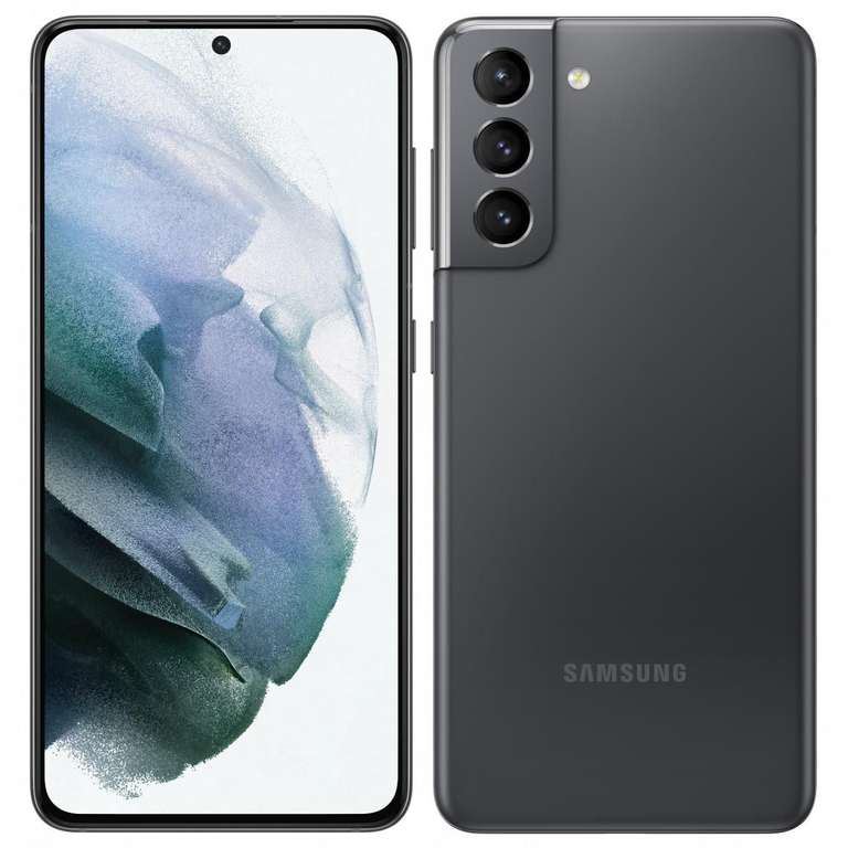 Smartphone 6.2" Samsung Galaxy S21 - 128 Go, 5G, Double SIM, Gris