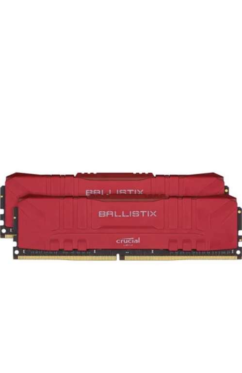 Kit Mémoire RAM DDR4 Crucial Ballistix BL2K8G32C16U4R 16 Go (2x 8 Go) - 3200 MHz, CL16
