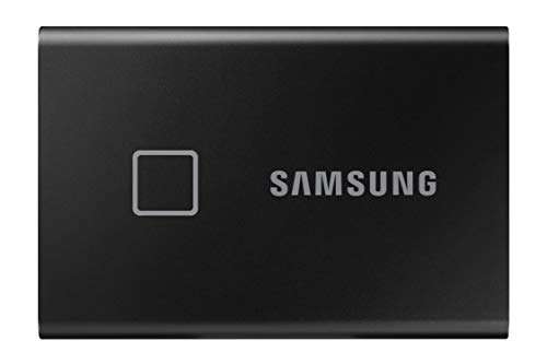 SSD externe Samsung T7 Touch Portable (USB 3.2) - 1 To, Noir (MU-PC1T0K/WW)