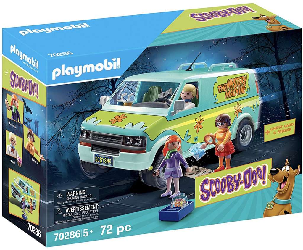 Jouet Playmobil - Scooby-Doo! La Mystery Machine 70286 (via coupon)