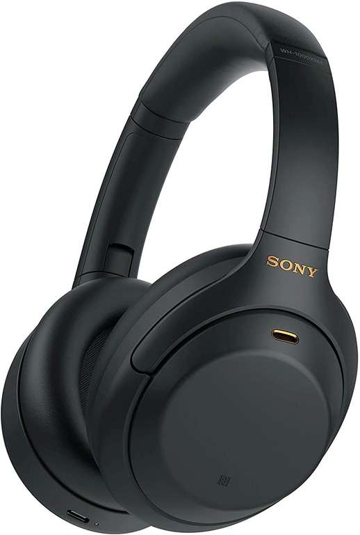 Casque audio sans fil à réduction de bruit active Sony WH-1000XM4 - Noir ou argent (Frontaliers Suisse)