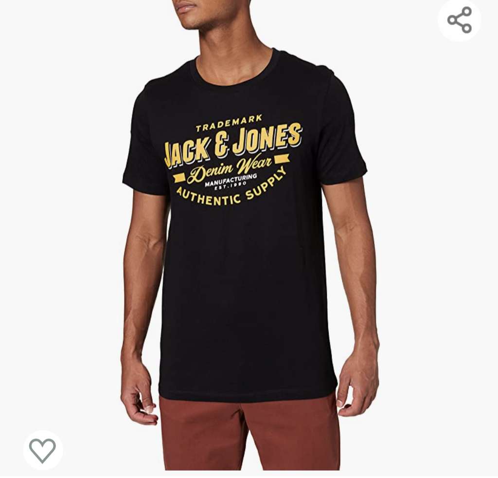 T-shirt Homme Jack & Jones - Tailles S & XL
