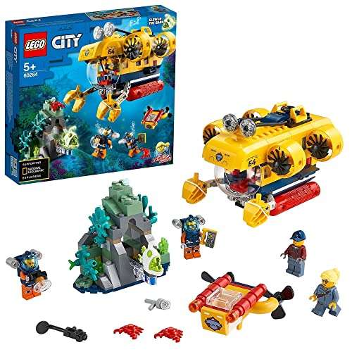 Jeu de construction Lego City 60264 - Le sous-Marin d’Exploration