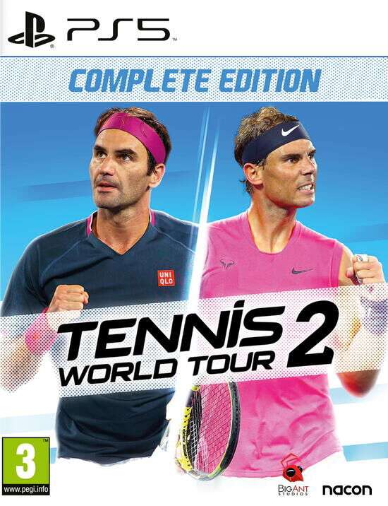 Jeu Tennis World Tour 2 Complete Edition sur PS5 (Retrait magasin uniquement)