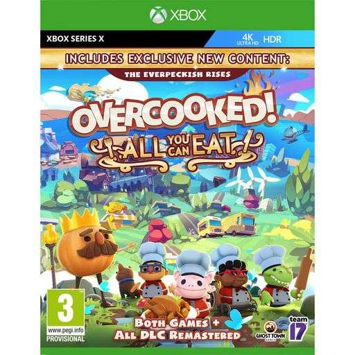 Overcooked: All You Can Eat sur Xbox One, PS4 et PS5