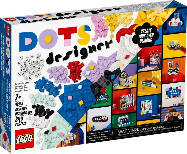 40% de remise sur une sélection de jouets Lego Dots et Vidiyo