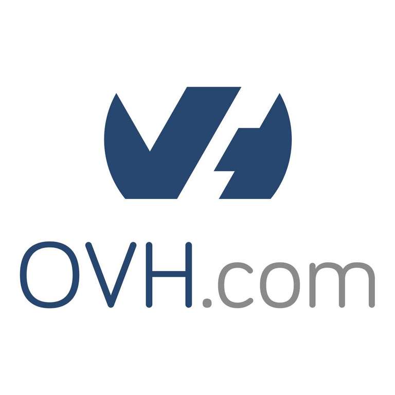 Sélection d'offres promotionnelles OVHCloud - Ex: Nom de domaine .eu pendant un an (Engagement 1 an)