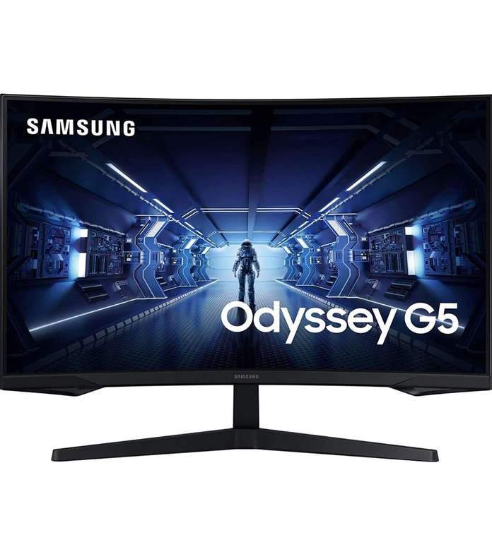 Écran PC 32" Samsung Odyssey G5 (C32G55TQWR) - WQHD, Dalle VA, 144 Hz, Incurvé, HDR 10, FreeSync Premium