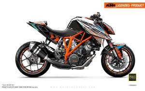 Sélection de Kits décoratifs pour moto KTM en promotion - Ex : Kit pour KTM 1290 Super Duke R Vortex (motoproworks.com)