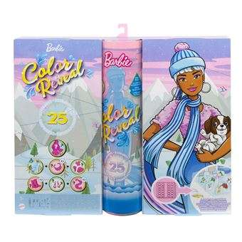 Calendrier de l'Avent Barbie Color Reveal (via retrait magasin)