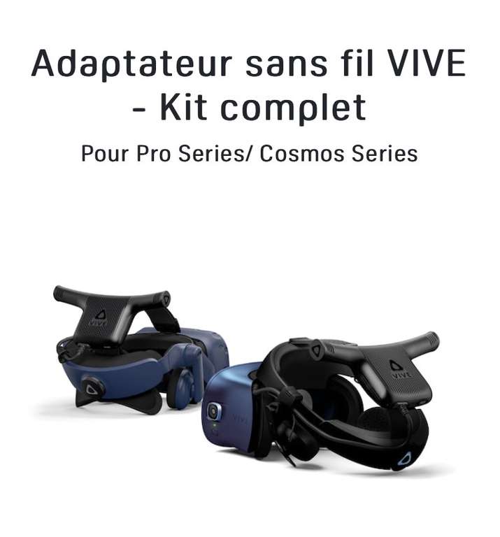 kit complet Adaptateur sans fil Vive pour Pro Series / Cosmos Series