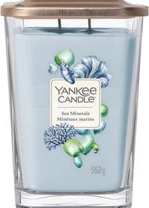 Bougie parfumée carrée Yankee Candle Sea Minerals 1630529E