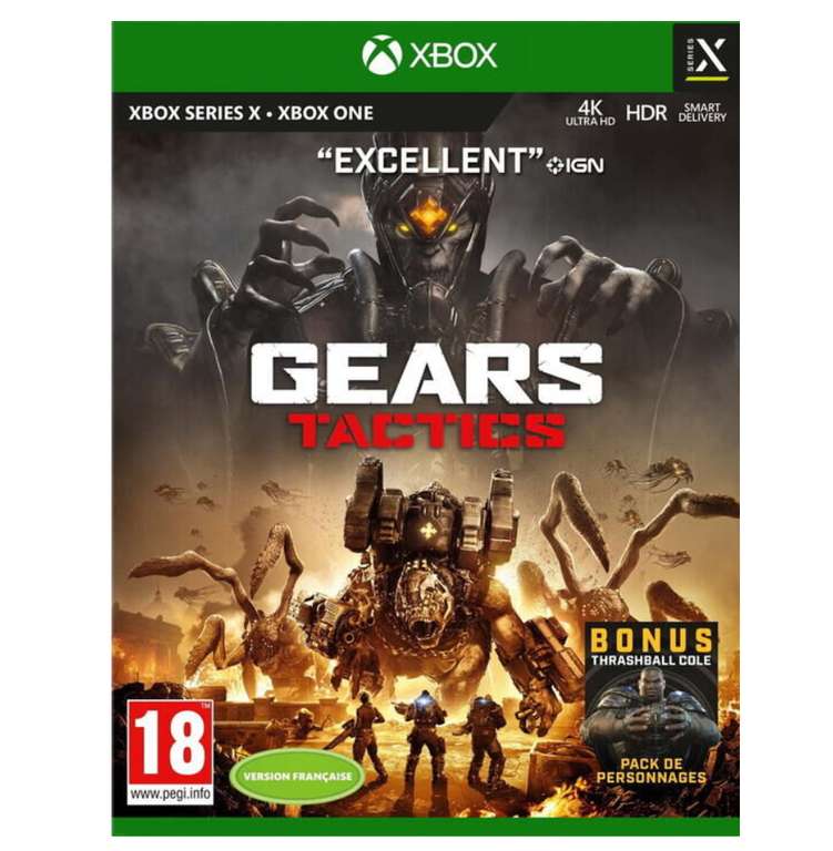 Gears Tactics sur Xbox One (Via retrait magasin)