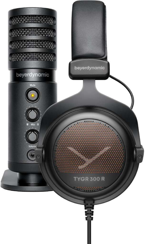 Pack BeyerDynamic - casque audio filaire Tygr 300R + microphone USB Fox Professional