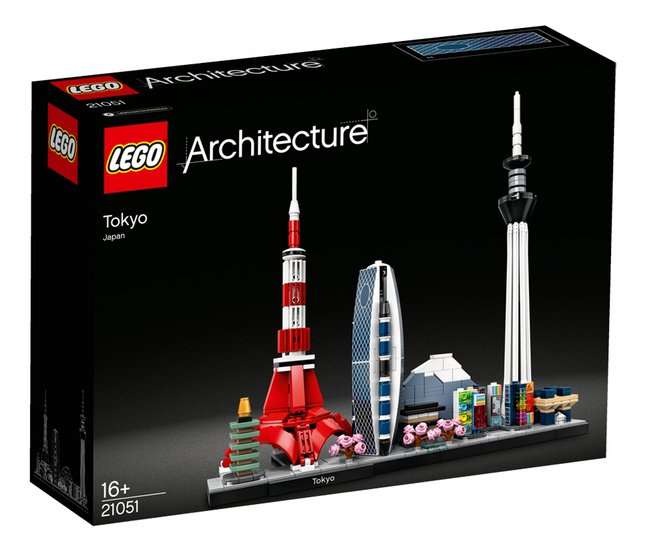 Jeu de construction Lego Architecture 21051 - Tokyo (Frontaliers Belgique)