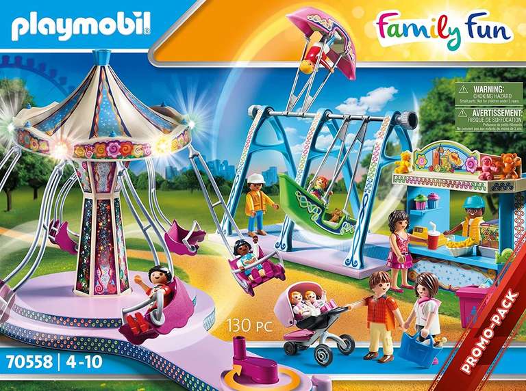 Jouet Playmobil Family Fun Parc animalier 70558