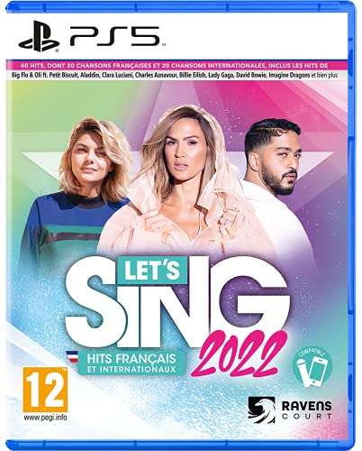 Let's Sing 2022 sur PS5 (sans micro)