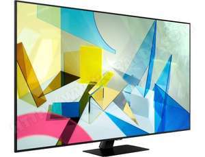 TV 55" Samsung QE55Q80T 2020 - QLED, 4K, Dalle 100 Hz, HDR10+, Smart TV