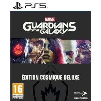 Jeu Marvel'S Guardians Of The Galaxy : Édition Cosmique Deluxe sur PS5 et Xbox One/Series