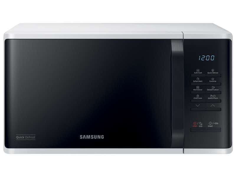 Micro-ondes monofonction Samsung MS23K3513AW - 23L