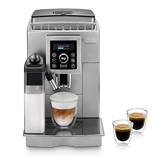 Machine à café automatique Delonghi ECAM 23.466.B- silver