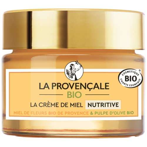 Crème hydratante La Provençale Bio La Crème de Miel Nutritive - 50 ml