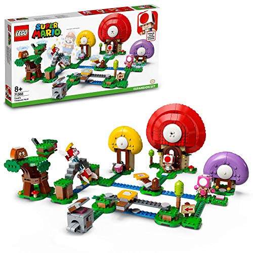 Jouet Lego Super Mario (71368) - Ensemble d'extension La Chasse au trésor de Toad