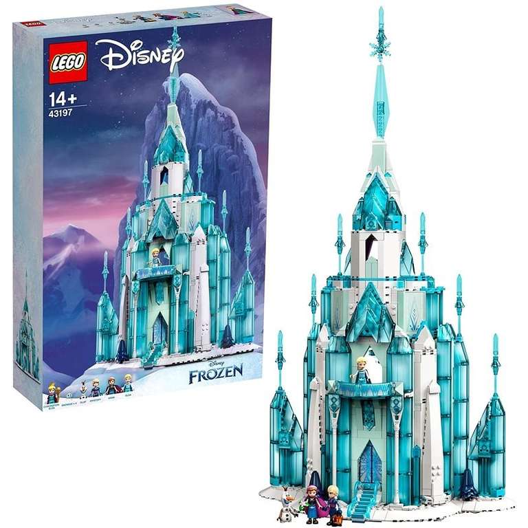 Jouet Lego Disney Princess - Le château de glace (43197)