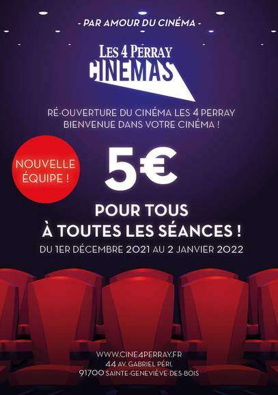 Place de cinéma - Sainte-Genevieve-Des-Bois (91)