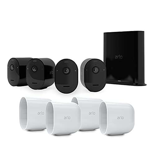 Kit de 4 caméras de surveillance Arlo Pro 3 - WiFi, 2K, HDR