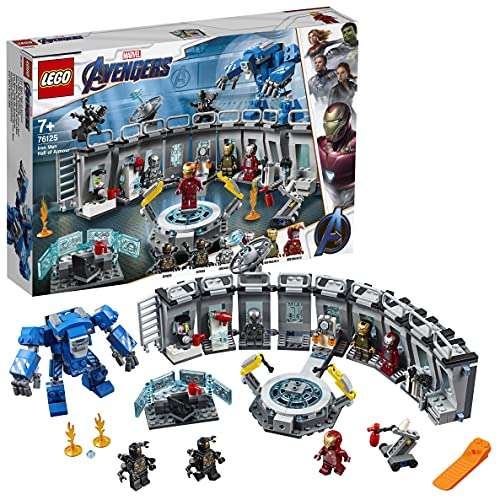 Jeu de Construction Lego 76125 Marvel Super Heroes La Salle des armures d’Iron Man