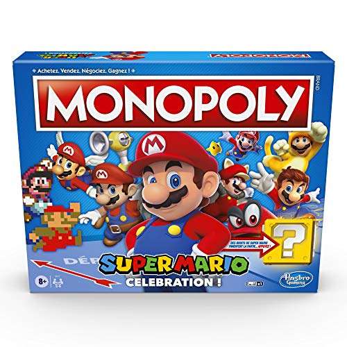 Jeu de Plateau Monopoly Super Mario