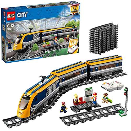 Jouet Lego City 60197 - Le train de passagers télécommandé