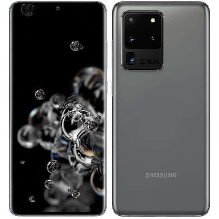 Smartphone Samsung S20 Ultra - 128Go, 12Go de Ram