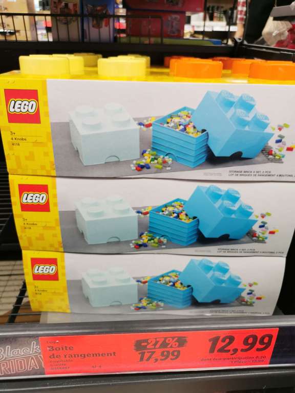 Lot de 2 boîtes de rangement LEGO - Idron (64)