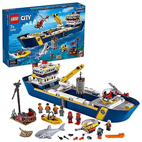 Lego City (60266) - Le Bateau d’Exploration océanique