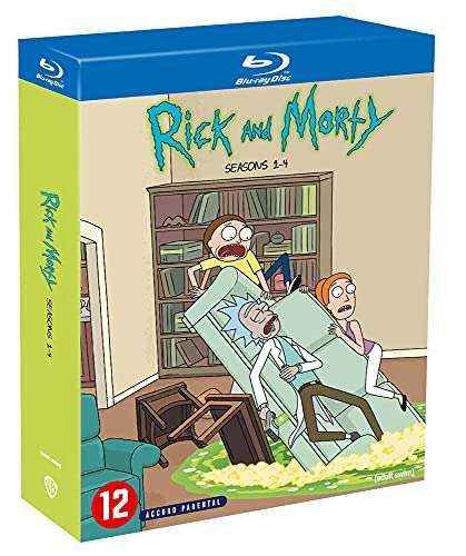 Coffret Blu-Ray Rick and Morty - Saisons 1 à 4