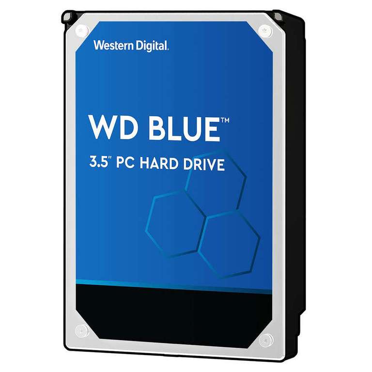 Disque dur interne 3.5" Western Digital WD Blue - 1 To, 7200 tours/min, CMR (WD10EZEX)